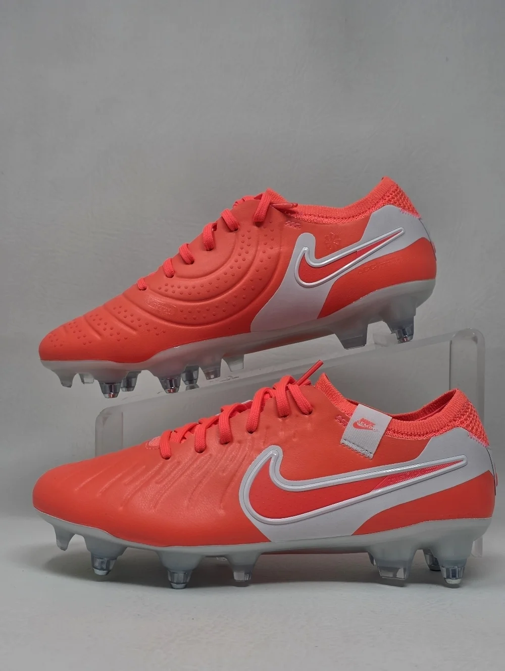 Nike Tiempo Legend 10 Elite Sg Pro Ac P Anti Clog Hot Lava Sz 5 HF4375-800 New
